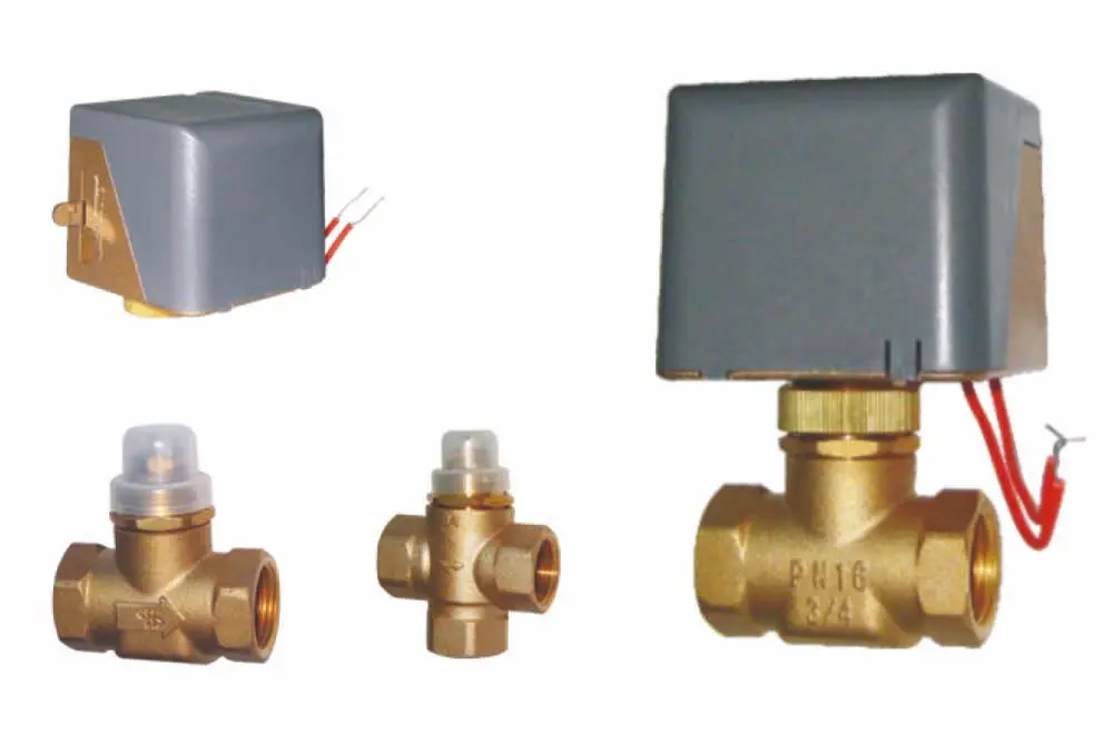 Motorized zone valve