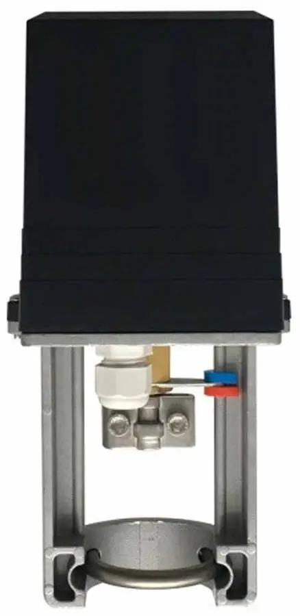 Screwed globe valve actuator