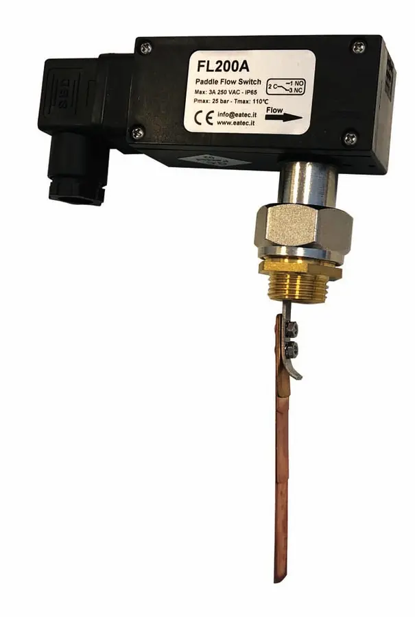 Flow switch for liquids
