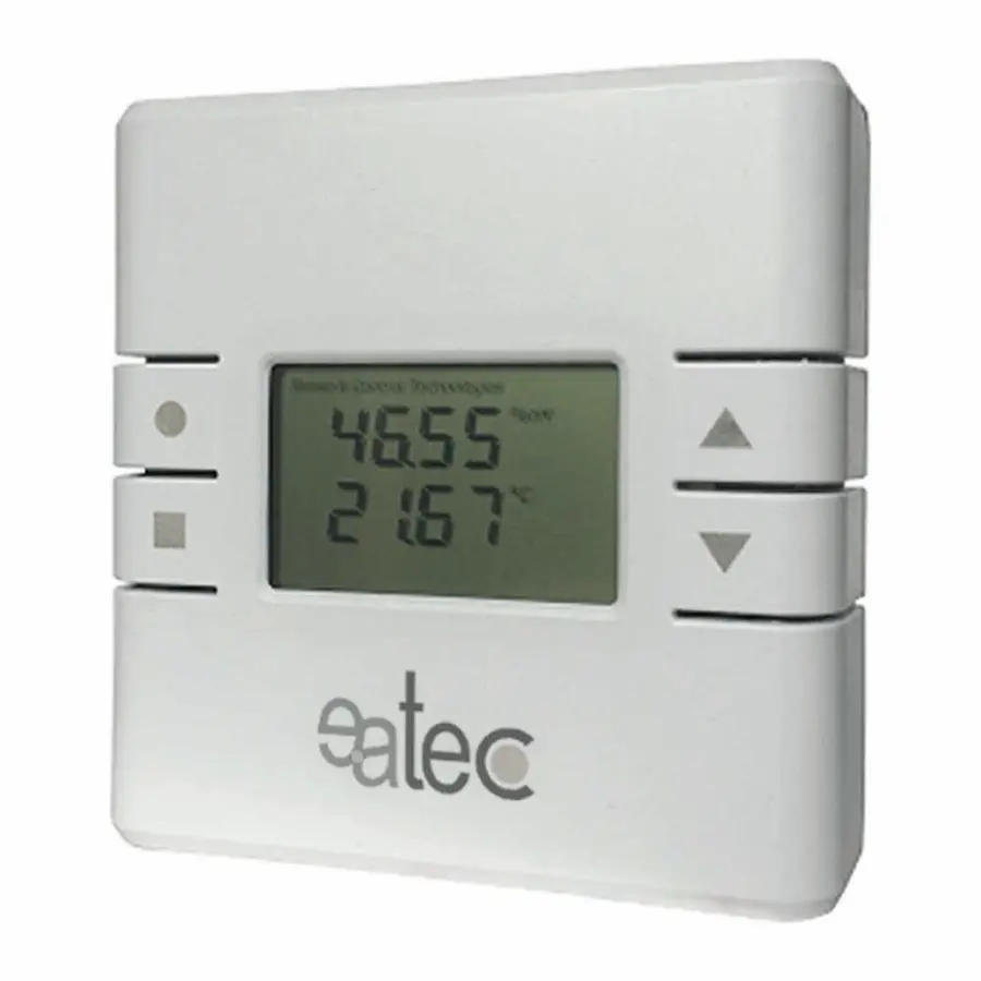 Room humidity and temperature transmitter