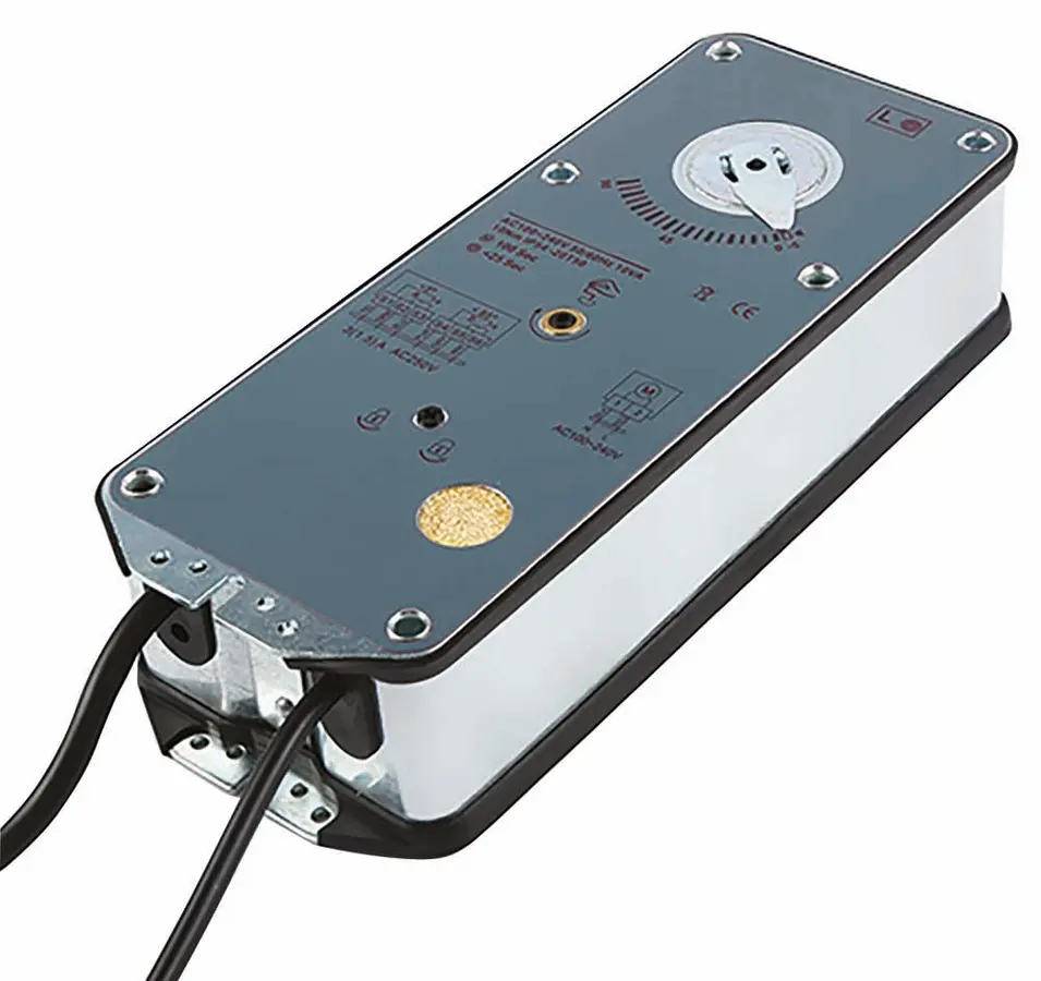 Smoke control damper actuator, 30 Nm